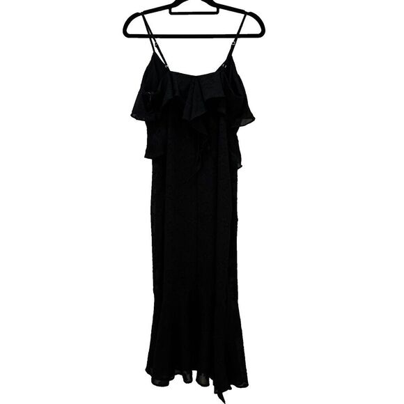 Wild Fable Black Whimsigoth Maxi Dress Womens M Fairy Grunge Sleeveless Lace NWT - Picture 2 of 13
